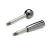 GN310 - Stainless Steel-Gear lever handles, Type E, Cylindrical knob GN519