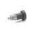 GN607 - Indexing Plungers, Stainless Steel, without Rest Position, Type A, without lock nut