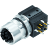 M12, series 876, Automation Technology - Data Transmission - female panel mount connector