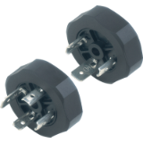 series 210, Automation Technology - Solenoid Valve Connectors - male connector (panel mount)