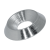 BN 20696 - Finishing washers for 90° countersunk head screws (SN 213912), steel, zinc plated blue with CresaCoat® C 313 Silver