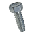 BN 6028 - Building screws with flat end, partially / fully threaded, without sealing washer, stainless steel 1.4301, zinc plated