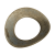 BN 799 - Curved spring washers (DIN 137 A), spring steel, mechanical zinc plated yellow