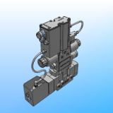 DDPE*JH - Proportional directional control valve, pilot operated, with fieldbus electronics
