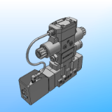 DDPE*JL - Directional control valves, pilot operated, with feedback and compact OBE