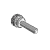 AJ-923 - Thumb Screws - Knurled Metal with Washer Face