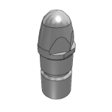 BH30E_M - 定位销-无肩型·螺帽固定型/止动螺丝型-精密级夹具用·前端形状选择型