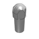 BR25AU_HU - 高硬度不锈钢定位销-公差固定型·标准型/内螺纹型/外螺纹型-大头球面型