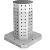 01856 - 灰口铸铁 8 面塔式夹具 带栅格孔