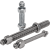 27828 - Levelling feet threaded spindles steel or stainless steel