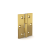7273662 - Brass hinges - 6 holes A