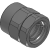 MSIRM, PG/UNEF - Full Metal Connector female thread MSIRM, PG/UNEF