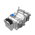 JJ5SY3-10S3-EX120-M - Plug-in Connector Connecting Assembly:Series EX120/Vacuum Unit ZK2 Combination