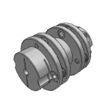 SDA-64C - Double Disk Type Coupling / Clamp Type / Lengthy Middle Body Type