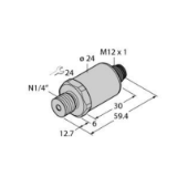 100002878 - Pressure Transmitter, With Voltage Output (3-Wire)