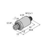 100000613 - Pressure Transmitter, With Voltage Output (3-Wire)