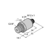 100000582 - Pressure Transmitter, With Current Output (2-Wire)